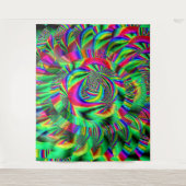 Psychedelische Erinnerungen... Wandteppich (Vorderseite)