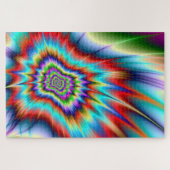 Psychedelische Explosion Puzzle (Horizontal)