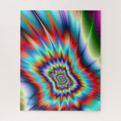 Psychedelische Explosion Puzzle (Vertikal)