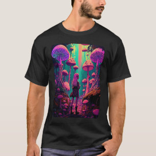 Psychedelische Fairy im Pilzwald 1 T-Shirt