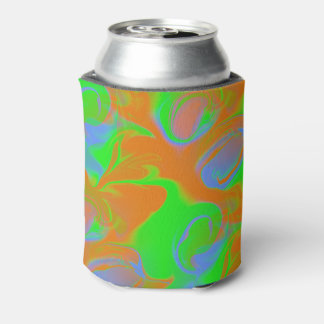 Psychedelische Farben 2 Dosenkühler