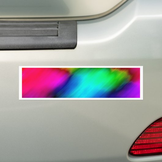 Psychedelische Farben Autoaufkleber (Auf Auto)