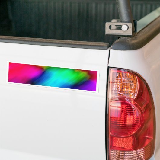Psychedelische Farben Autoaufkleber (Auf Lkw)