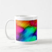 Psychedelische Farben Kaffeetasse (Links)