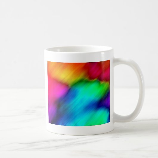 Psychedelische Farben Kaffeetasse (Rechts)
