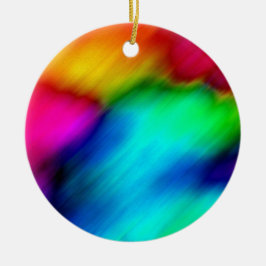Psychedelische Farben Keramik Ornament