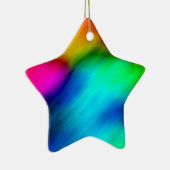 Psychedelische Farben Keramikornament (Rechts)