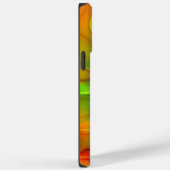 Psychedelische Farben Modernes Abstraktes Fraktal  Case-Mate iPhone Hülle (Rückseite / Rechts)