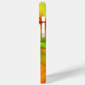 Psychedelische Farben Modernes Abstraktes Fraktal Case-Mate iPhone Hülle (Rückseite / Links)