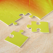 Psychedelische Farben Modernes Abstraktes Fraktal Puzzle (Seite)