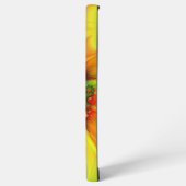 Psychedelische Farben Modernes Abstraktes Fraktal  Samsung Galaxy Hülle (Linke Seite)