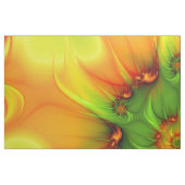 Psychedelische Farben Modernes Abstraktes Fraktal Stoff (Fat Quarter (45,7 x 55,9 cm))