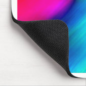 Psychedelische Farben Mousepad (Ecke)