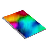 Psychedelische Farben Notizblock (Rechte Seite)
