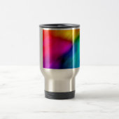 Psychedelische Farben Reisebecher (Mittel)