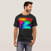 Psychedelische Farben T-Shirt (Vorne ganz)