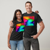 Psychedelische Farben T-Shirt (Unisex)