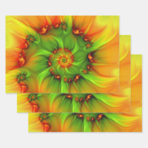 Psychedelische farbenfrohe moderne abstrakte Frakt