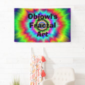Psychedelische Farbexplosion Banner (Insitu)