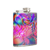 Psychedelische Flasche von Groovy Timz - Geschenke Flachmann (Rechts)