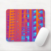 Psychedelische Flats Mousepad (Mit Mouse)