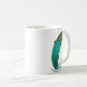 Psychedelische Forellenfischerei Kaffeetasse (VorderseiteRechts)