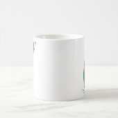 Psychedelische Forellenfischerei Kaffeetasse (Mittel)