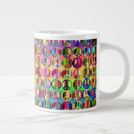 Psychedelische Friedensstiftung Tasse (Rechts)
