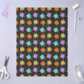 Psychedelische Frösche, mehrfarbiges Gewebepapier Seidenpapier (Basteln)