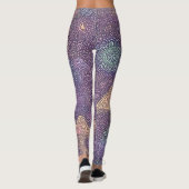 Psychedelische Fungi Galaxy - Leggings (Rückseite)