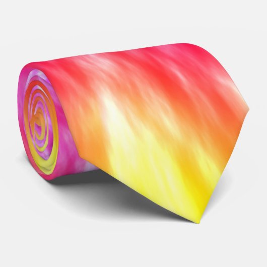 Psychedelische Gefärbte Krawatte (Gerollt)