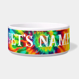 Psychedelische Gefärbte Krawatte Retro Surreal Napf