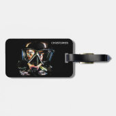 Psychedelische Gepäckanhänger (Rückseite horizontal)