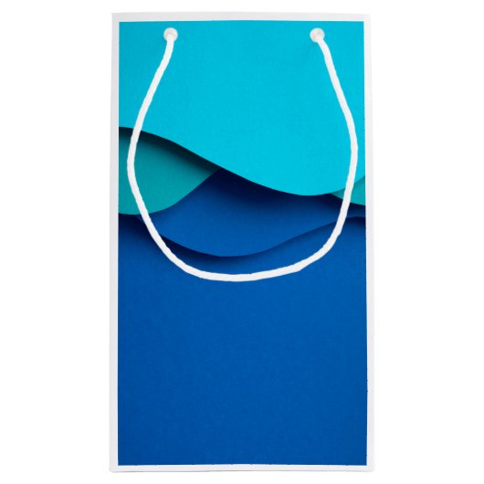 Psychedelische Geschenkboxen: Anpassbare Farbburst Kleine Geschenktüte (Rückseite)