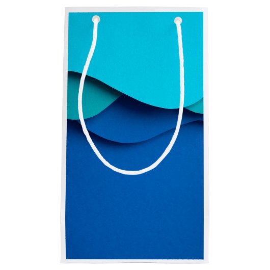 Psychedelische Geschenkboxen: Anpassbare Farbburst Kleine Geschenktüte (Vorderseite)