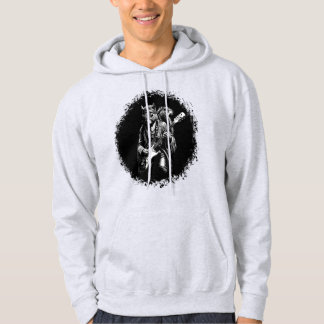 Psychedelische Gitarren-Eichhörnchen - Lustiger Vi Hoodie