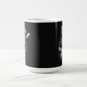 Psychedelische Gitarren-Eichhörnchen - Lustiger Vi Kaffeetasse (Mittel)
