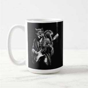 Psychedelische Gitarren-Eichhörnchen - Lustiger Vi Kaffeetasse