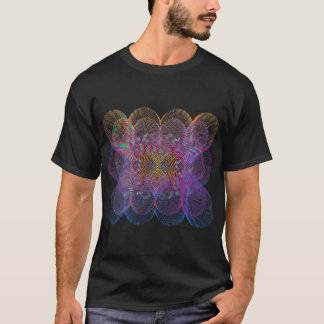 psychedelische Herzkunst T-Shirt