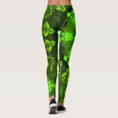Psychedelische Hippie-Leggings Leggings (Rückseite)