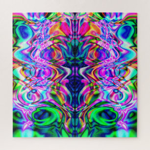 Psychedelische Iridownence Jigsaw Puzzle