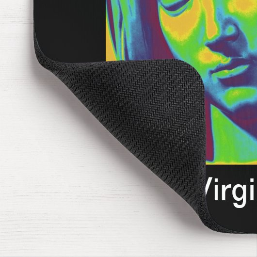 PSYCHEDELISCHE JUNGFRAU MOUSEPAD (Ecke)