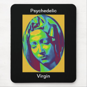 PSYCHEDELISCHE JUNGFRAU MOUSEPAD