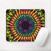 Psychedelische Kaleidoskop-Grafik: Mousepad (Mit Mouse)