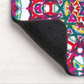 Psychedelische Kaleidoskop-Grafik: Mousepad (Ecke)
