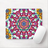 Psychedelische Kaleidoskop-Grafik: Mousepad (Mit Mouse)