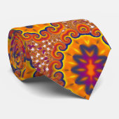 Psychedelische kaleidoskopische Krawatte (Gerollt)