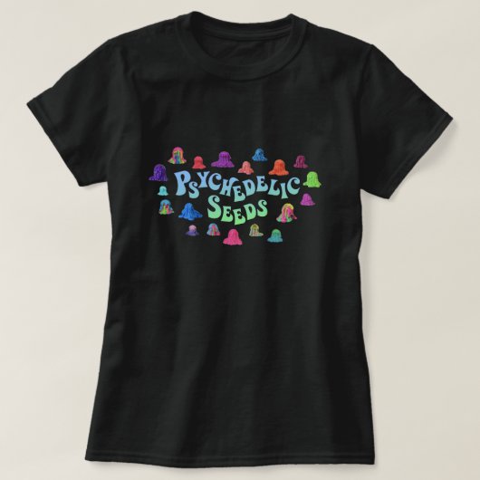 Psychedelische Kleckse durch Bex Ilsley (das T-Shirt (Design vorne)
