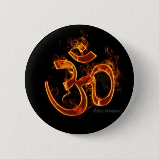 Psychedelische Knöpfe Button (Vorderseite)