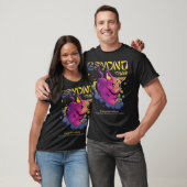 Psychedelische Kosmische Katze - Beyond Time Tee (Unisex)